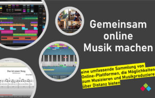 Gemeinsam online Musizieren_Cover